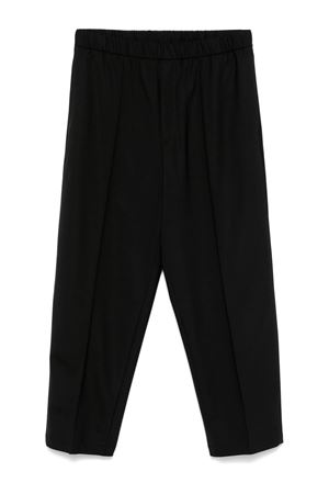 Pantaloni in lana vergine nero SEVEN GAUGE | PAN002610206